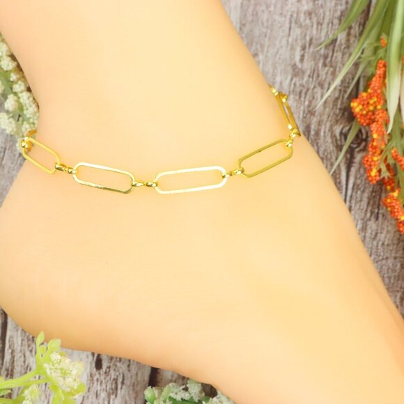 "Dainty Anklet for Women – Elegant Everyday Jewelry & Perfect Gift | MLCRC1781 - Picture 5 of 10
